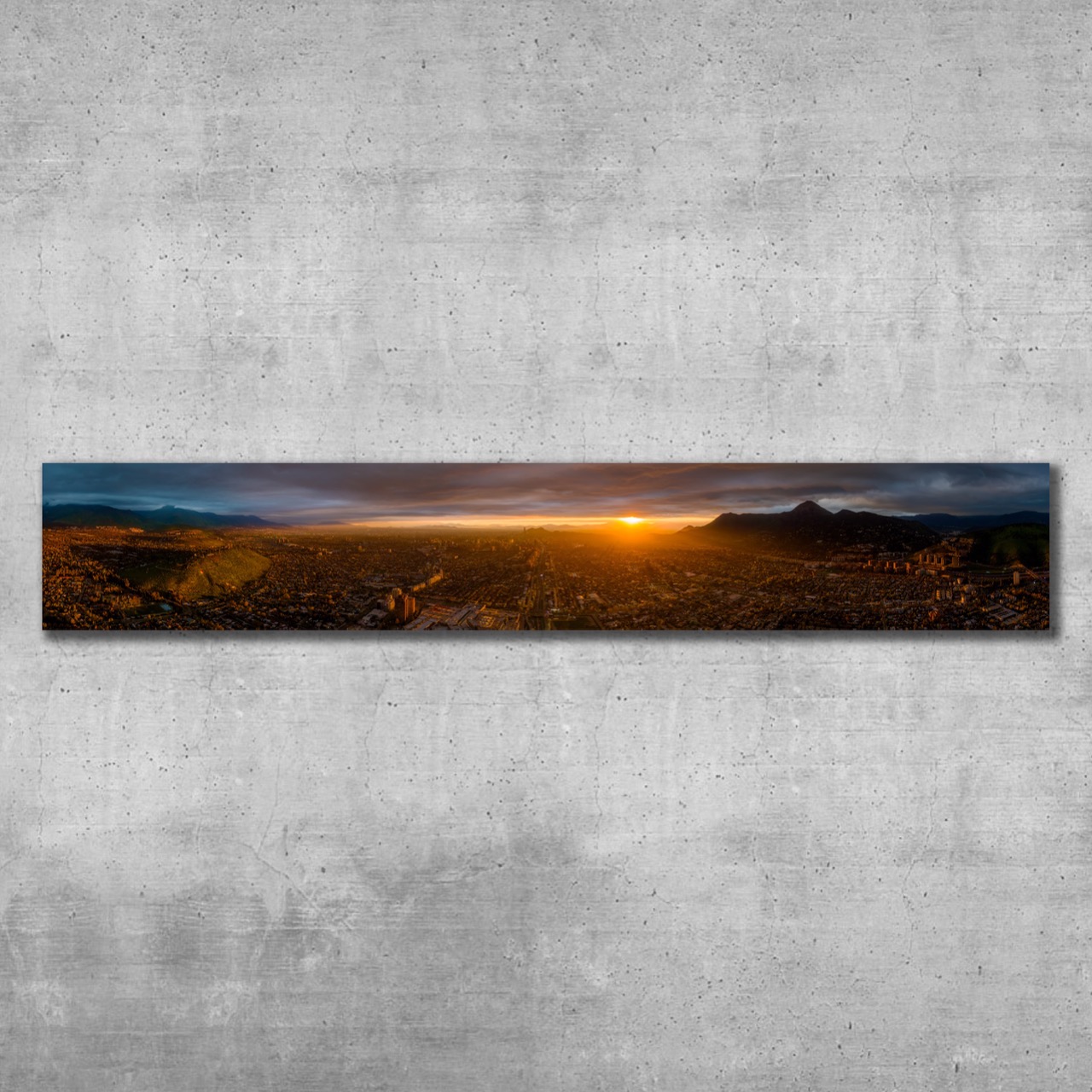 "Crepúsculo Dorado: Atardecer en la Metrópoli" - Imagen 13