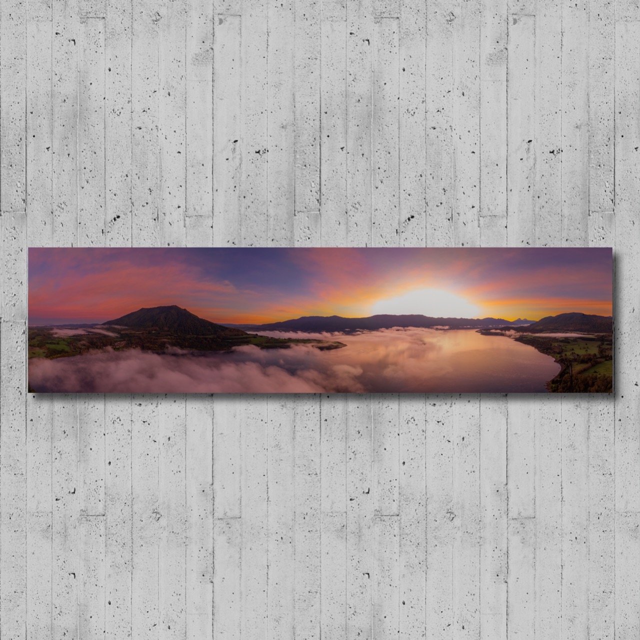 "Aurora sobre Lago Riñihue, Mágico Despertar" - Imagen 10