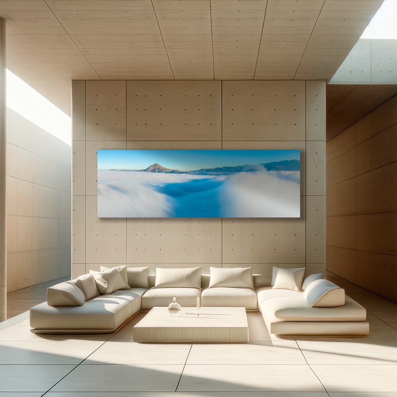 "Despertar del Cerro Manquehue: Amanecer sobre Mar de Algodón" - Imagen 6