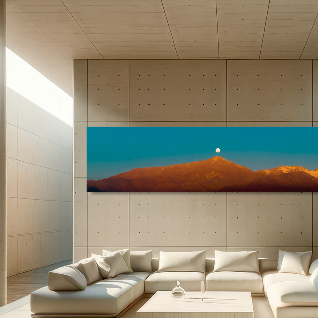 "Cerro Provincia bajo la Luna: Vigilia de un Guardián Ceremonioso" - Imagen 10