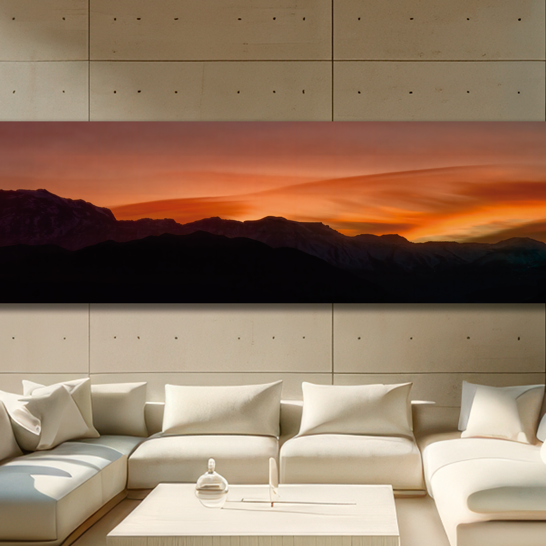 "Silencio y Fuego en el Horizonte Andino, Serenidad Matutina" - Imagen 10