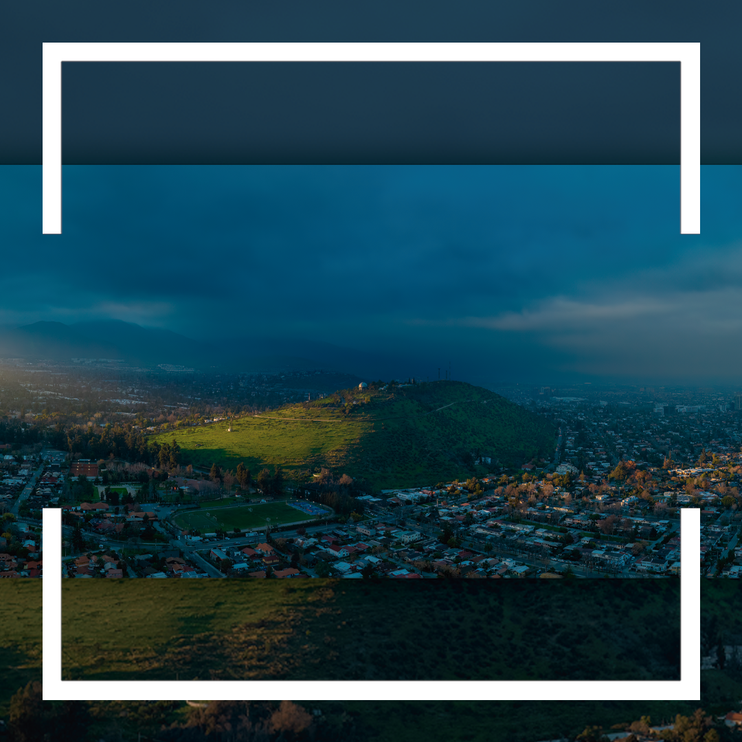 "Pincel de Luz sobre el Cerro Calan" - Imagen 1