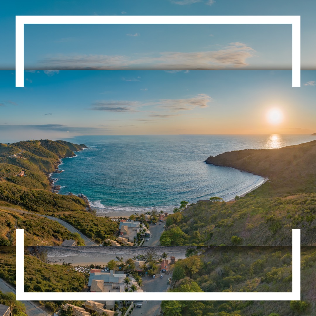 "Texturas Naturales Bajo la Luz del Amanecer en Buzios" - Imagen 1